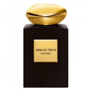 ARMANI Prive Cuir Noir
